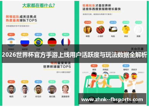 2026世界杯官方手游上线用户活跃度与玩法数据全解析 2026世界杯官方手游上线用户活跃度与玩法数据全解析